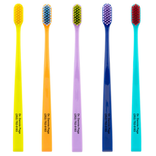 SmileGoods® A395 Colorlux™ Personalized Adult Toothbrushes 144/Box