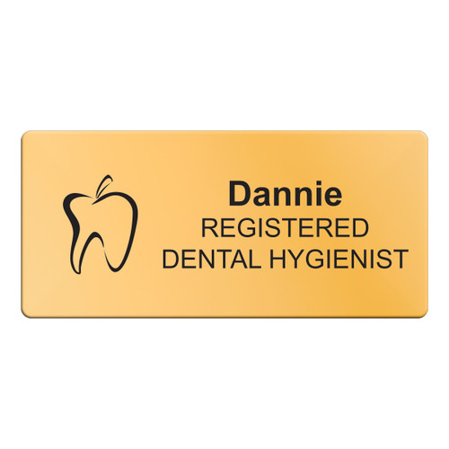 Personalized MetaLite 3-Line Name Badge