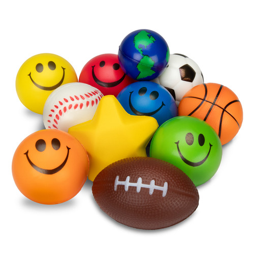 1097194 | Stress Ball Assortment 25/Pack