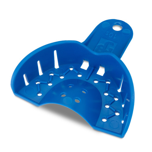 Tray Aways® Disposable Perforated Impression Trays Upper Anterior 12/Pack