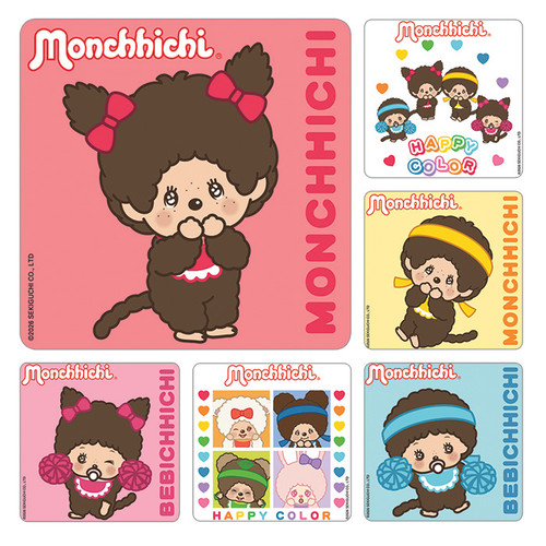 1085152 | Monchhichi Stickers 100/Roll