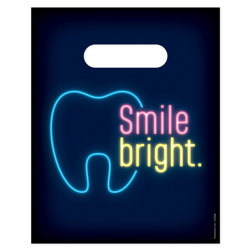 8 x 10 Neon Smile Bright Bags | 11098289