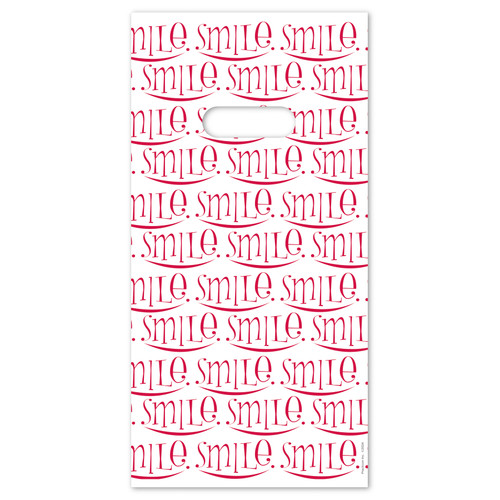 6 x 12 Scatter Smile Scatter Print Bags 100/Pack