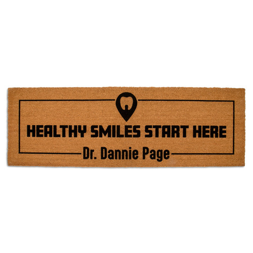 Coir 72 x 24 Personalized Dental Mat | 7531813