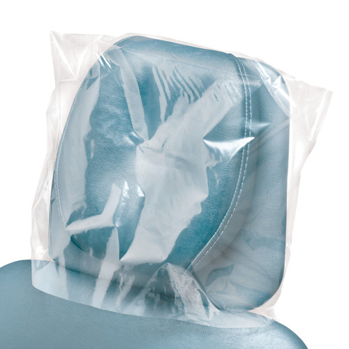Headrest Covers Plasdent 9 1/2" x 11" Small Headrest Cover 250/Box 70103129