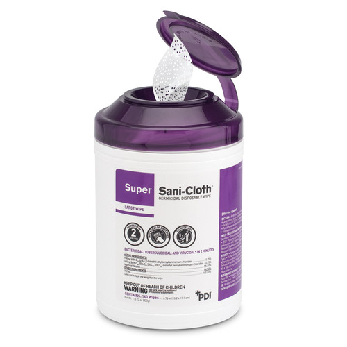 Extra-Large Sani-Cloth AF3 Wipes 75/Canister | Practicon Inc