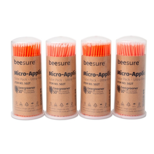 7018371 | Beesure® Ultra-Fine Micro Applicator Tubes 400/Box