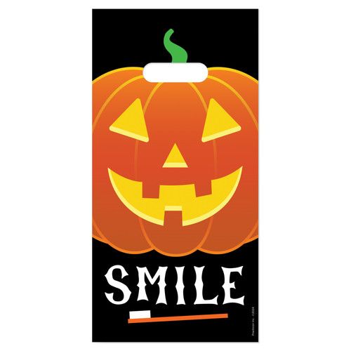 Practicon 6 x 12 Smile Pumpkin Bags 100/Pack 11098116