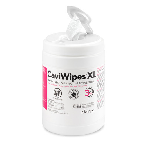 衛生日用品 N CaviWipes HP Towelettes 160/Canister | Practicon Inc