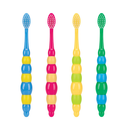 SmileGoods Y303 Caterpillar Child Toothbrushes 72/Box | Practicon Inc