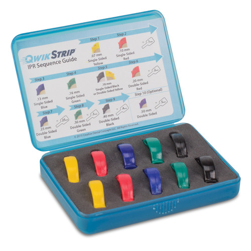 QwikStrip Single-Sided Curved 10/Pack | Practicon Inc