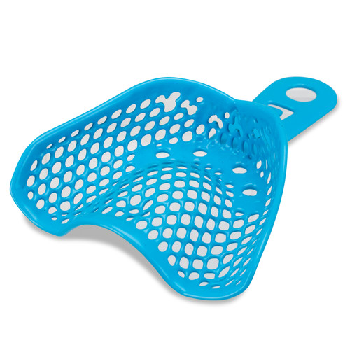 CTrays Metal Impression Trays Large (Blue) Upper Arch 12/Pack 7134325