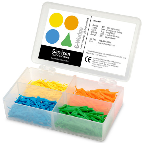 7117243 | Garrison G-Wedge Assortment Kit 400/Pack