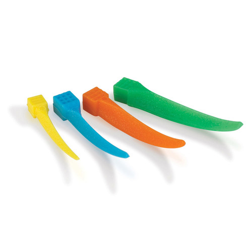 7117242 | Garrison G-Wedge Refill 100/Box | In XS (yellow), S (blue), M (orange) and L (green). 100 per pack.