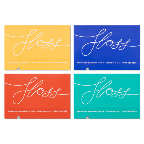 Practicon Mobile Floss™ 2 Script Floss Business Cards Trial Pack 1001747