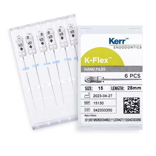 K-Flex Files 25mm Size 15 White 6/Pack 71379189