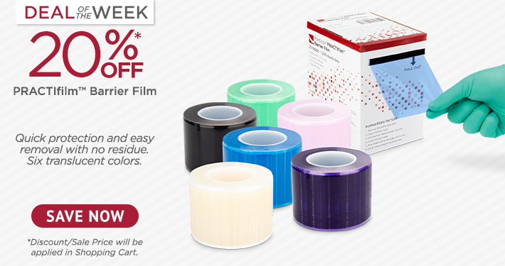 Deal of the Week:  PRACTIfilm™ Barrier Film