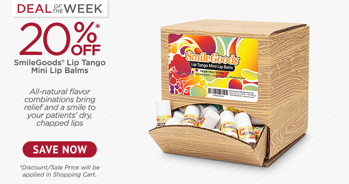 Deal of the Week: SmileGoods® Lip Tango Mini Lip Balms 120/Pack