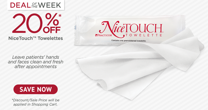 Deal of the Week: NiceTouch™ Towelettes 250/Pack
