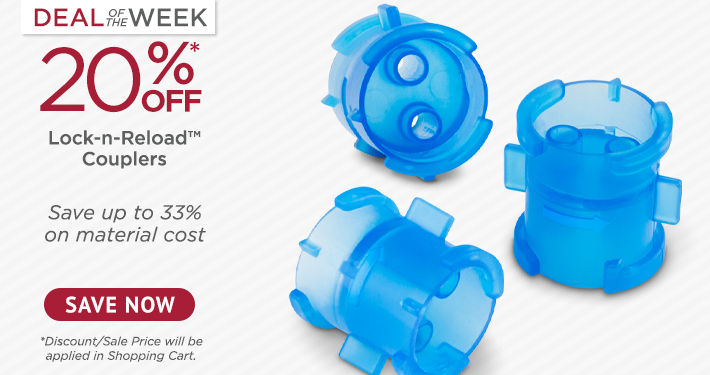 Deal of the Week Lock-n-Reload™ Couplers 20/Pack