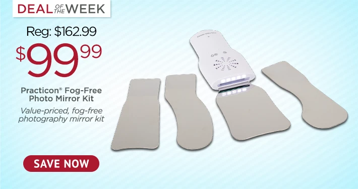 Deal of the Week: Practicon Fog-Free Photo Mirror Kit
