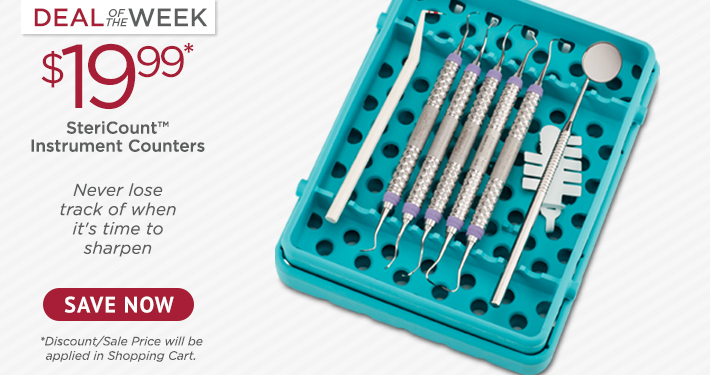 Deal of the Week SteriCount Instrument Counters 12/Pack