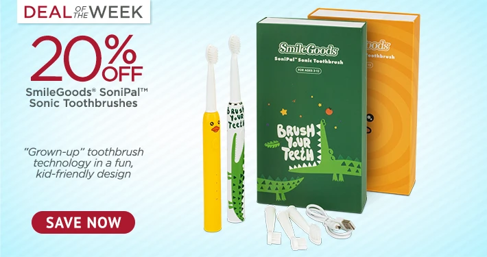 Deal of the Week: SmileGoods SoniPal Sonic Toothbrushes