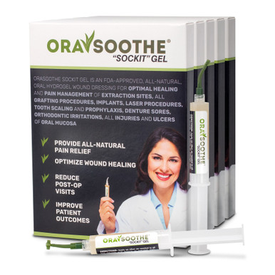 OraSoothe® Sockit Gel 25/Pack| Practicon Inc