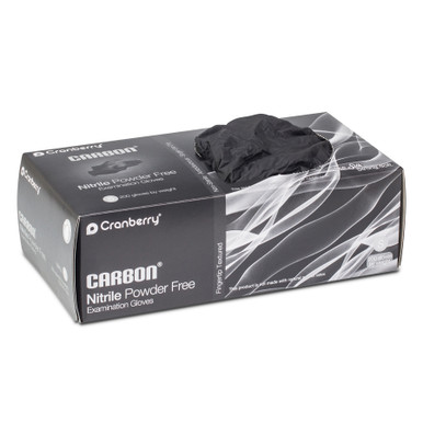 【10袋set】❣️新品未開封❣️炭クレンズ生酵素★ゲリラバーゲンSALE Cranberry Carbon Black Powder-Free Nitrile Gloves 200/Box
