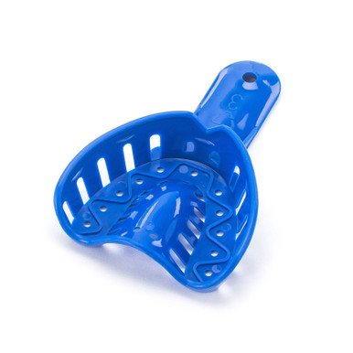 Redi-Lock Impression Trays Large Pedo Upper Blue 50/Pack