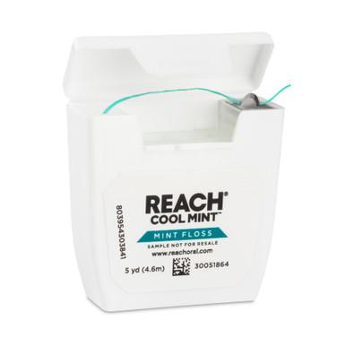REACH Cool Mint Floss 144/Case | Practicon Inc