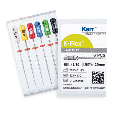 Kerr K-Flex Files 30mm Series 2 Assorted 45/80 6/Pack | Practicon Inc