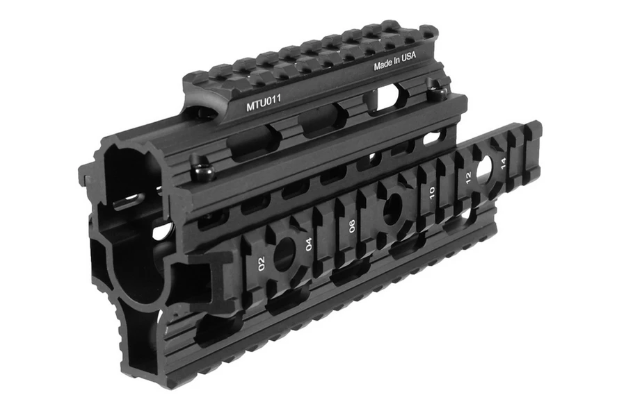 UTG PRO® AKM Drop-in Handguard – Quad Rail, For Yugo M70