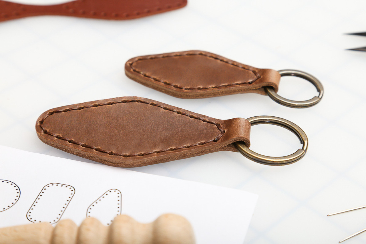 DIY Key Fob Leather Kit