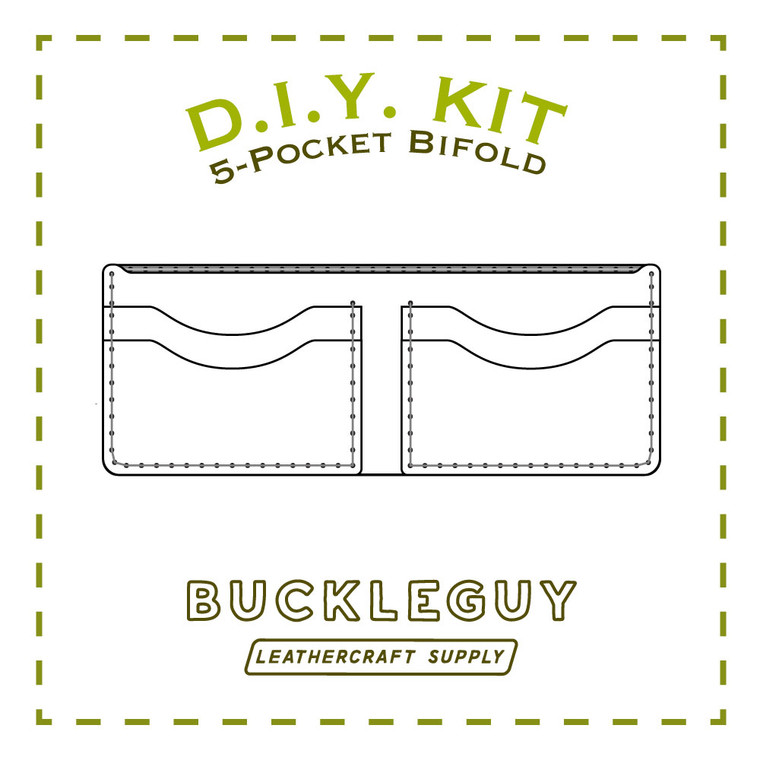 5-Pocket Bifold Wallet Pattern