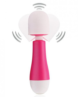 Fuzu Rechargeable & Travel Size Mini Wand Pink