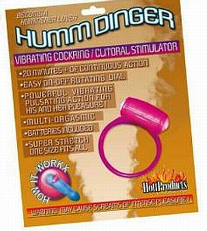 Humm Dinger Penis Ring Purple