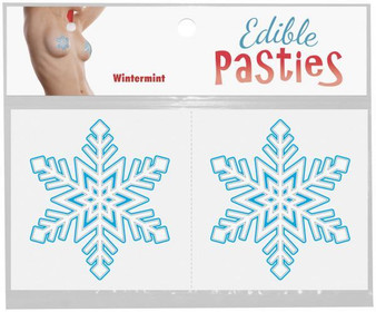 Edible Body Snowflakes Pasties Wintermint
