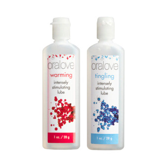 Oralove Delicious Duo Lickable Lubes Warming And Tingling Oralove Delicious Duo Lickable Lubes Warming And Tingling