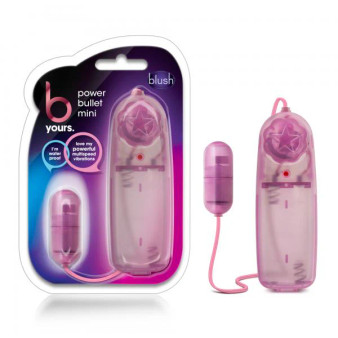 Silver Bullet Mini Vibrator Pink Power Control - 735380055103