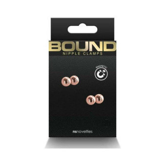 Bound Nipple Clamps M1 Rose Gold