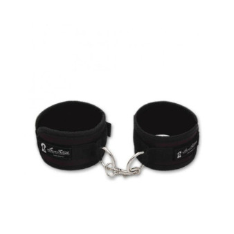 Lux Fetish Quality Love Cuffs Black - 4890808042816