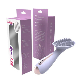 Sublime Sec Flo Silicone Clitoral Massager Lilac Sublime Sec Flo Silicone Clitoral Massager Lilac