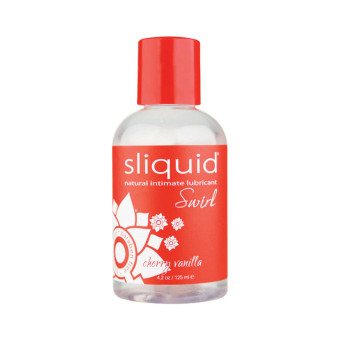 Sliquid Swirl Cherry Vanilla Flavored Lubricant 4.2oz