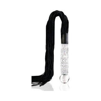 Icicles No 38 Glass Handle Cat O Nine Tails Whip - 603912314656