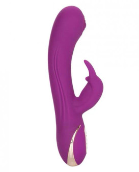 Jack Rabbit Silicone Thumping Rabbit Vibrator Purple - 716770093288