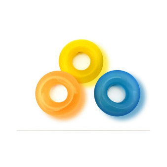 Rascal Toys The D-Ring Glow X3 3 Piece Donut Kit - 666987100029