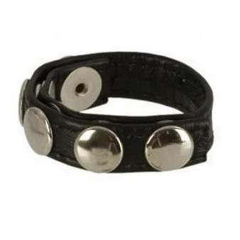 Adonis Leather Collection Ares 5 Snap Ring - 716770048523