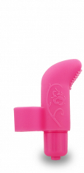 Pure Silicone Finger Vibe Pink
