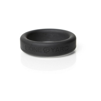 Boneyard Silicone Ring 1.4 inches Black - 666987001357